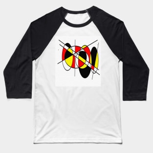 Geometric mult Baseball T-Shirt